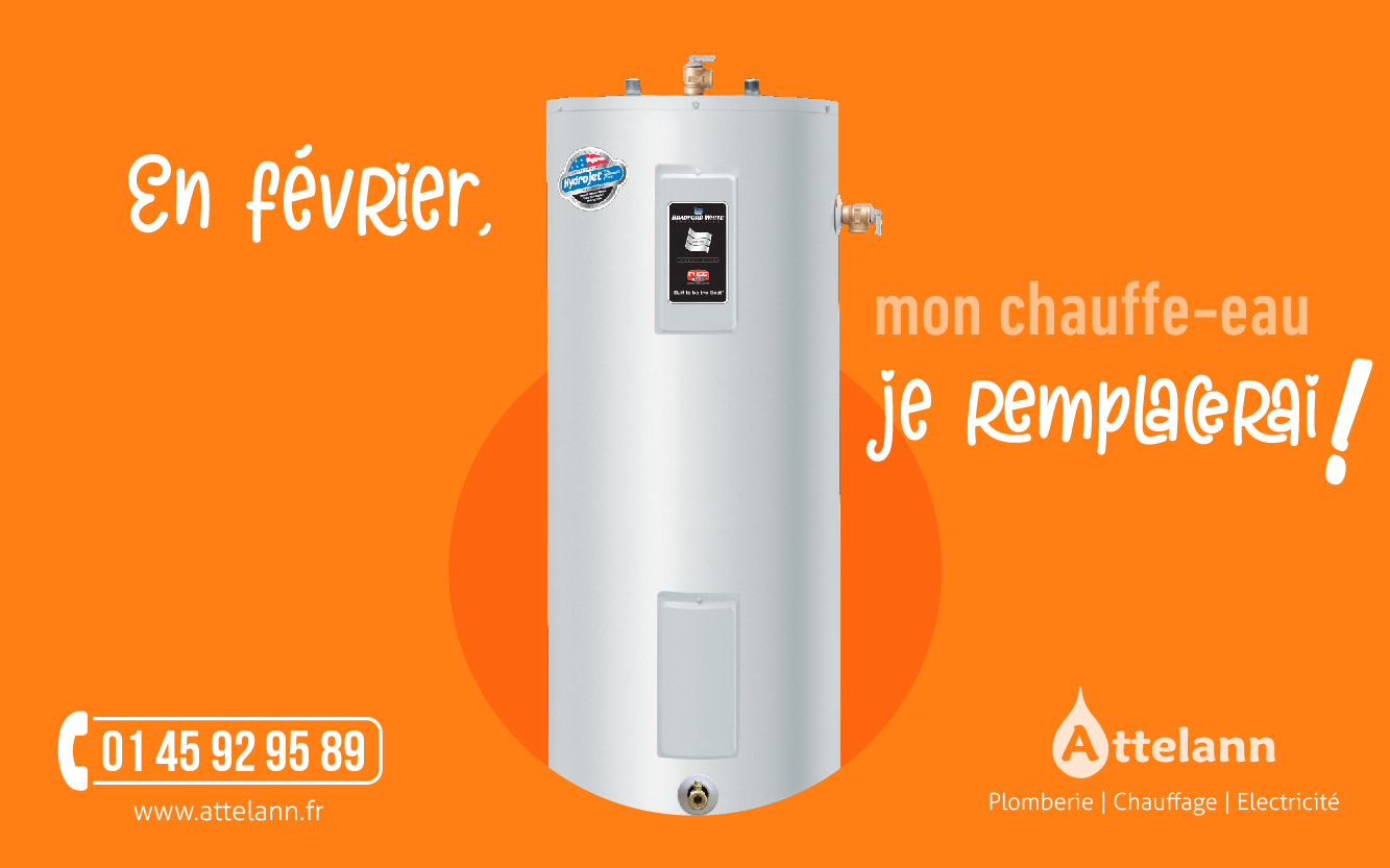 En février mon chauffe-eau je remplacerai !