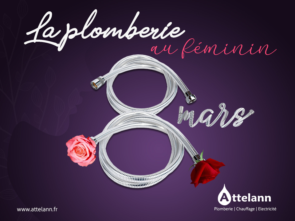 La plomberie au féminin 8 mars