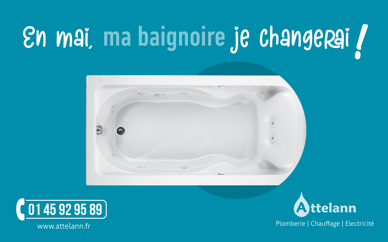 En mai ma baignoire je changerai !