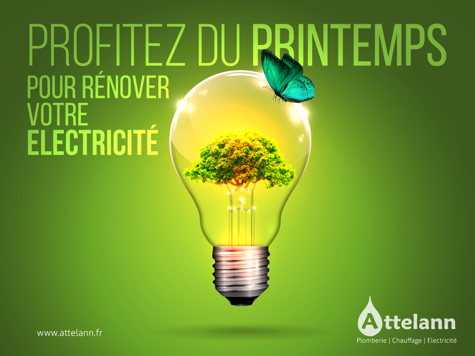 Profitez du printemps pour rénover votre électricité