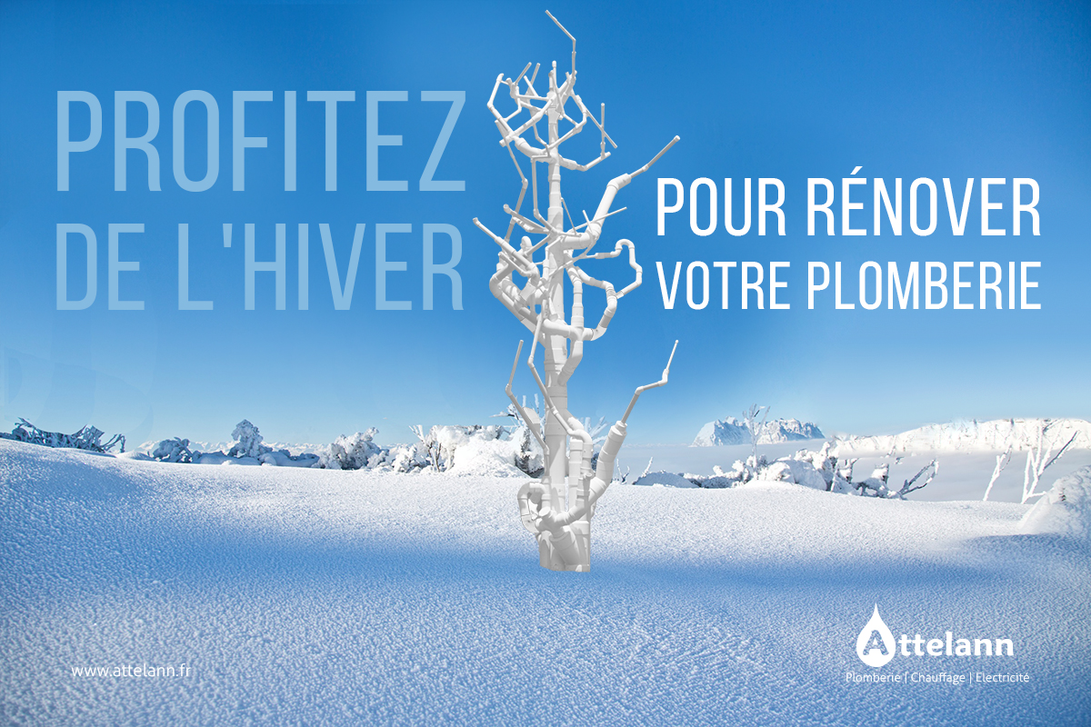 Profitez de l'hiver pour rénover votre plomberie