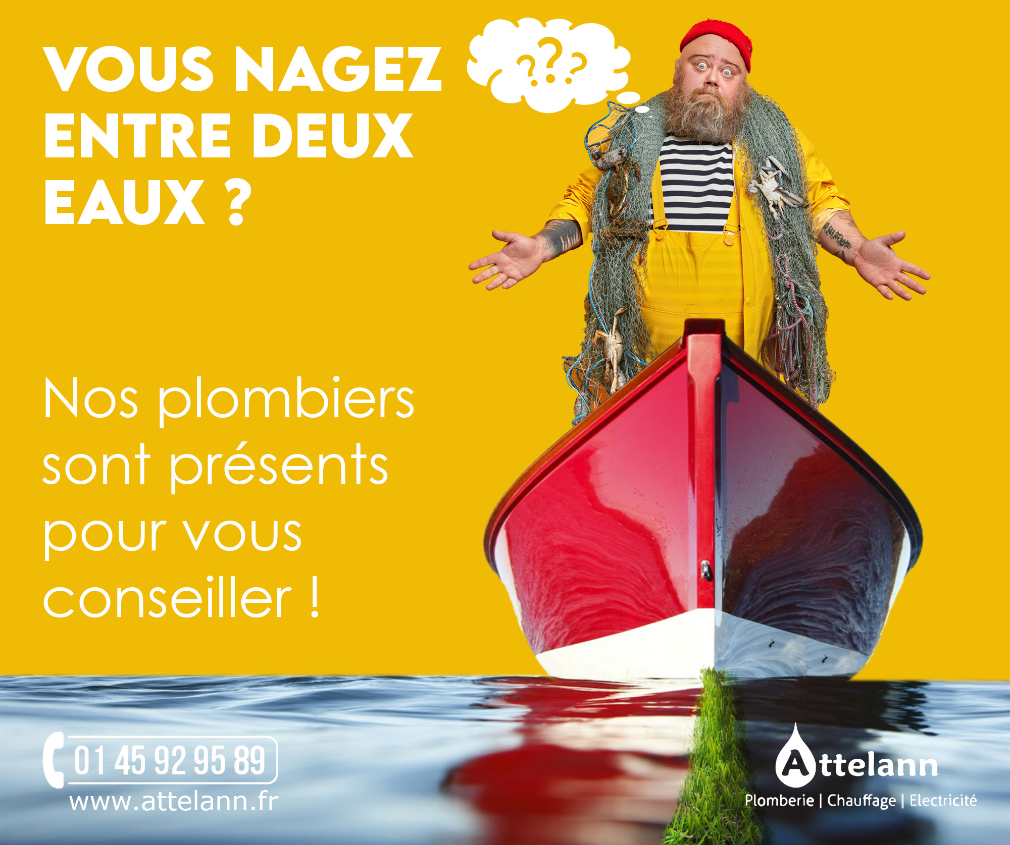 Vous nagez entre deux eaux ? Nos plombiers sont présents pour vous conseiller !